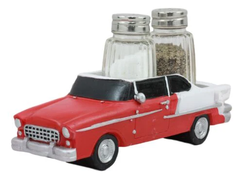 Ebros Red Prince Of Bel Air Car Figurine Holder For Salt And Pepper Shakers Set - Image 5