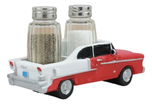 Ebros Red Prince Of Bel Air Car Figurine Holder For Salt And Pepper Shakers Set - Image 6