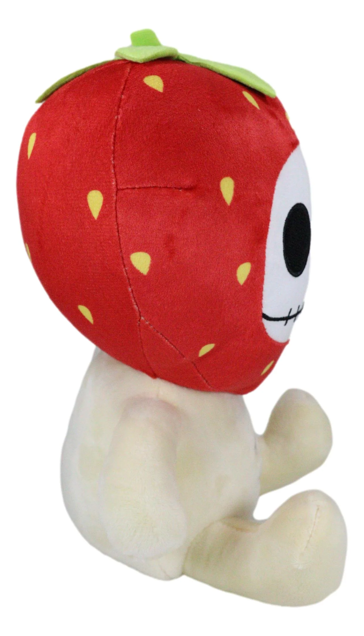 Red Yummy Ichigo Strawberry Furrybones Skeleton Plush Toy Doll 9"H Furry Bones - Image 2