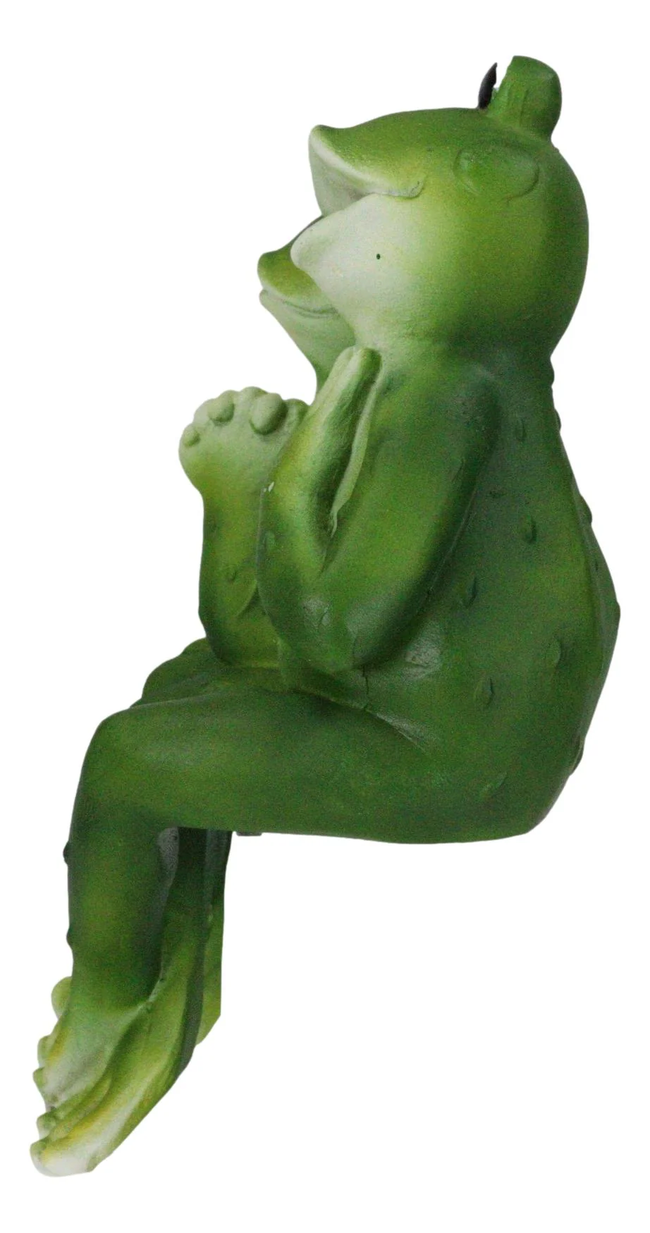 Romantic Frog Couple Sitting Side by Side Bracket Mantelpiece Ledge Shelf Sitter - Image 4