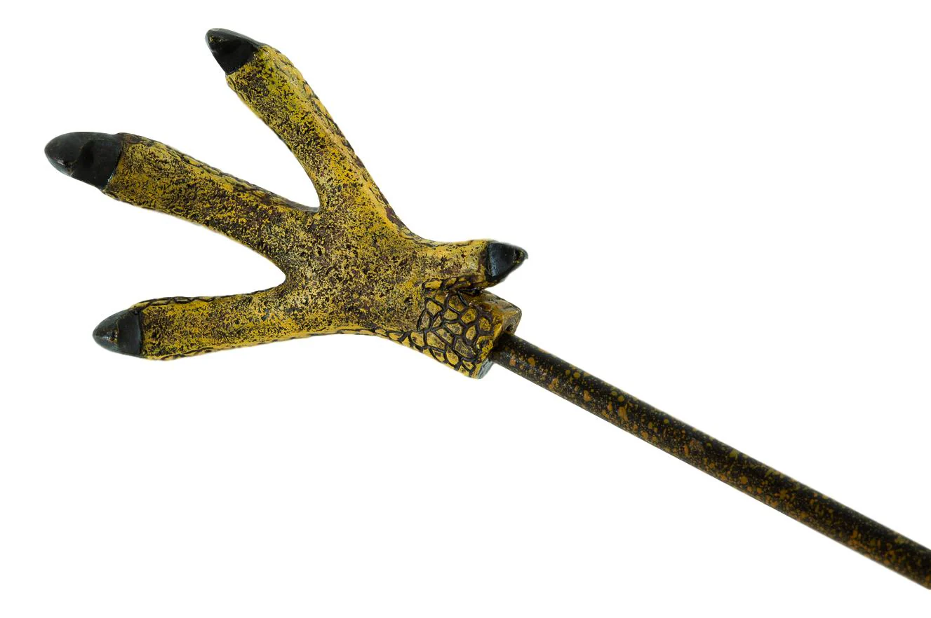 Rooster Chicken Feet Claws Long Reach Hand Back Itch Scratcher Figurine 24"L - Image 2