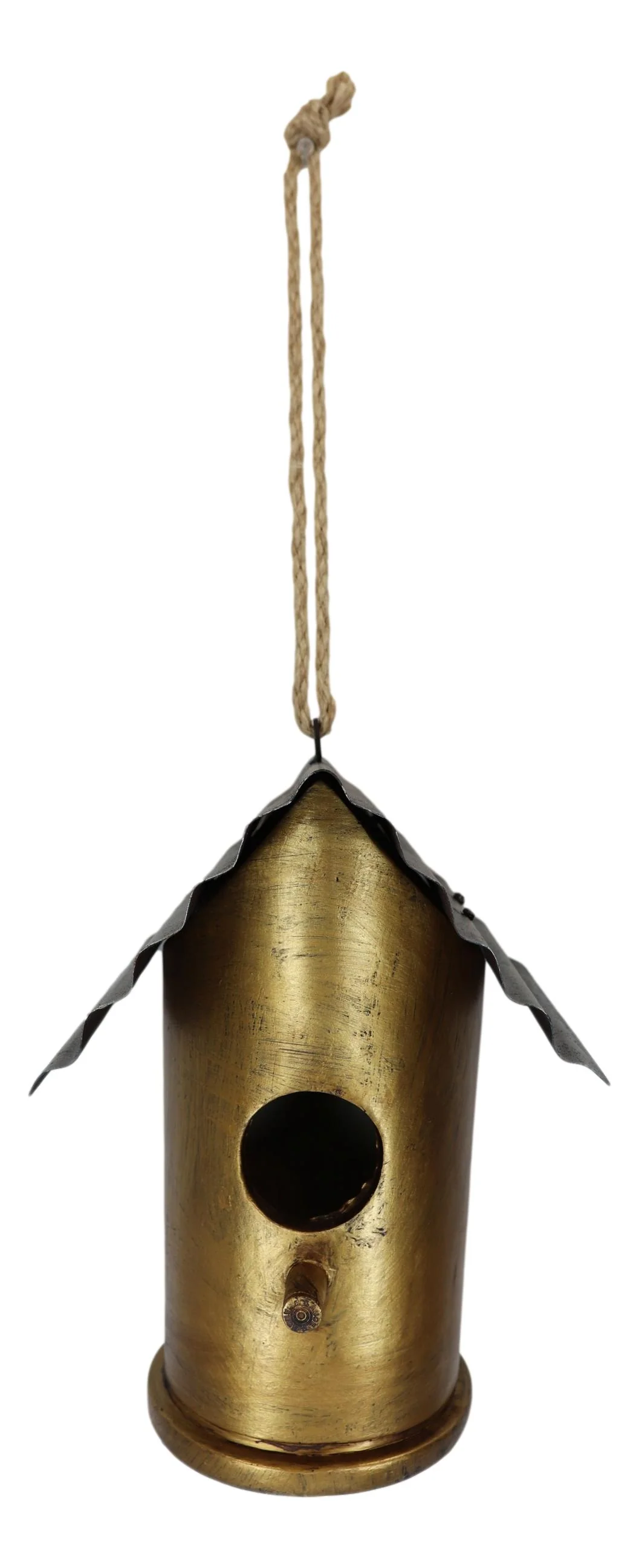 Rustic Western 12 Gauge Shotgun Ammo Bullet Shell Birdhouse Bird Feeder House - Image 2