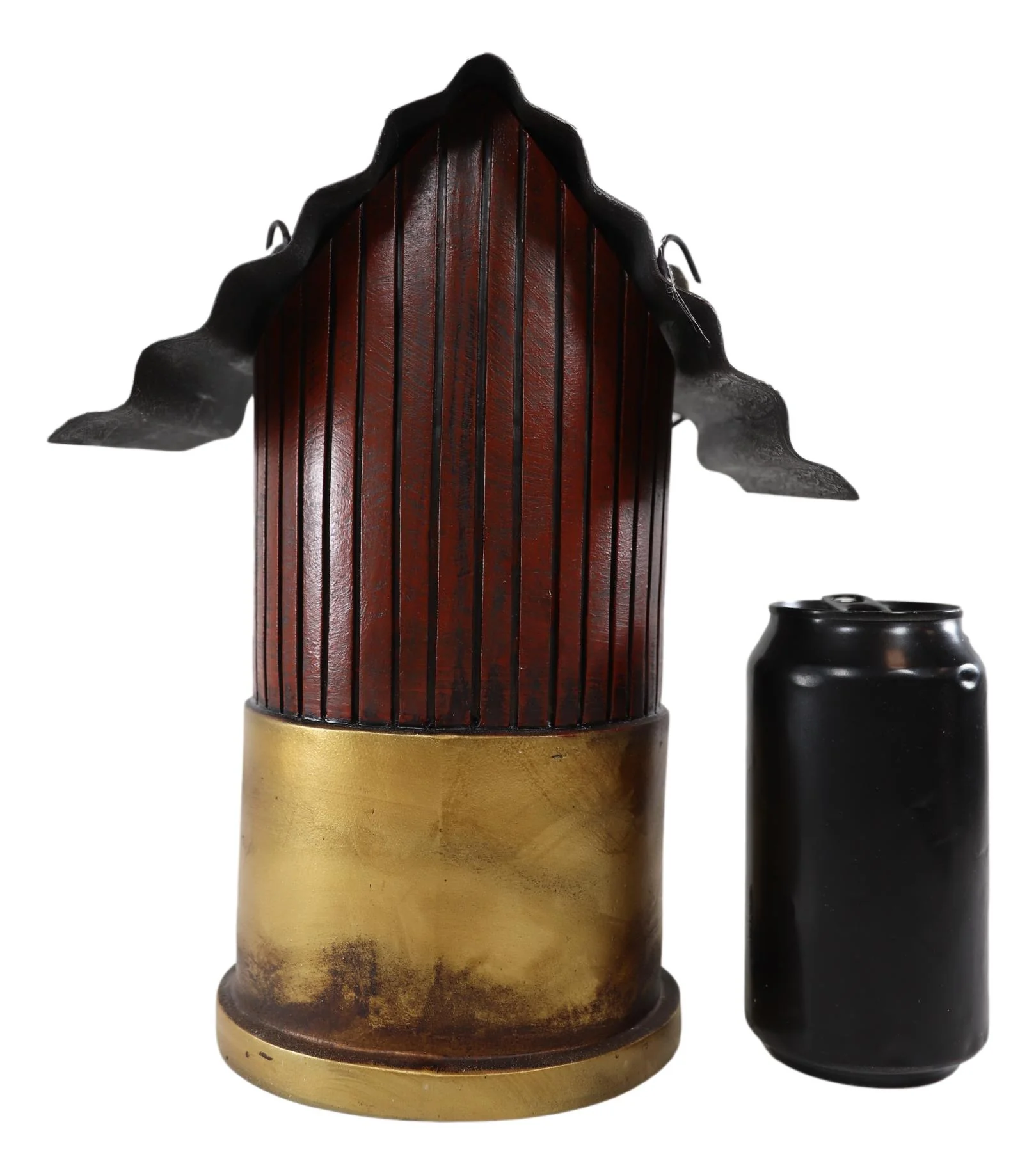 Rustic Western 12 Gauge Shotgun Bullet Shell Casing Birdhouse Bird Feeder House - Image 6
