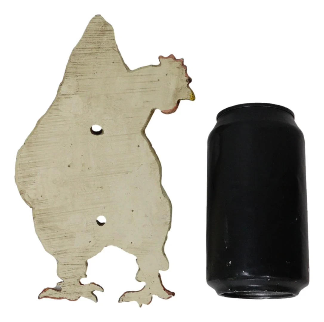 Rustic Western Country Farm Chicken Hen Butt Backside Wall Bottle Cap Opener - Image 7