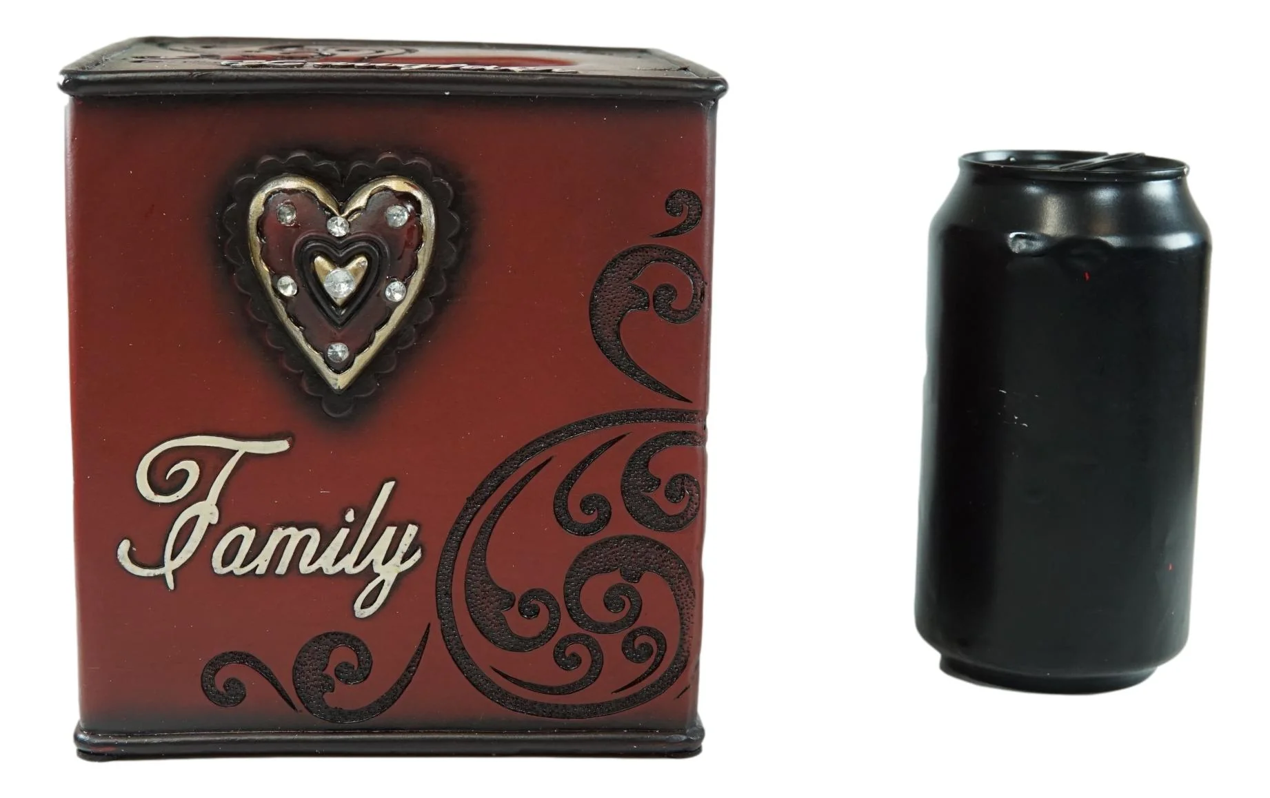 Rustic Western Family Love Bless This Home Scroll And Heart Tissue Box Cover - Image 7