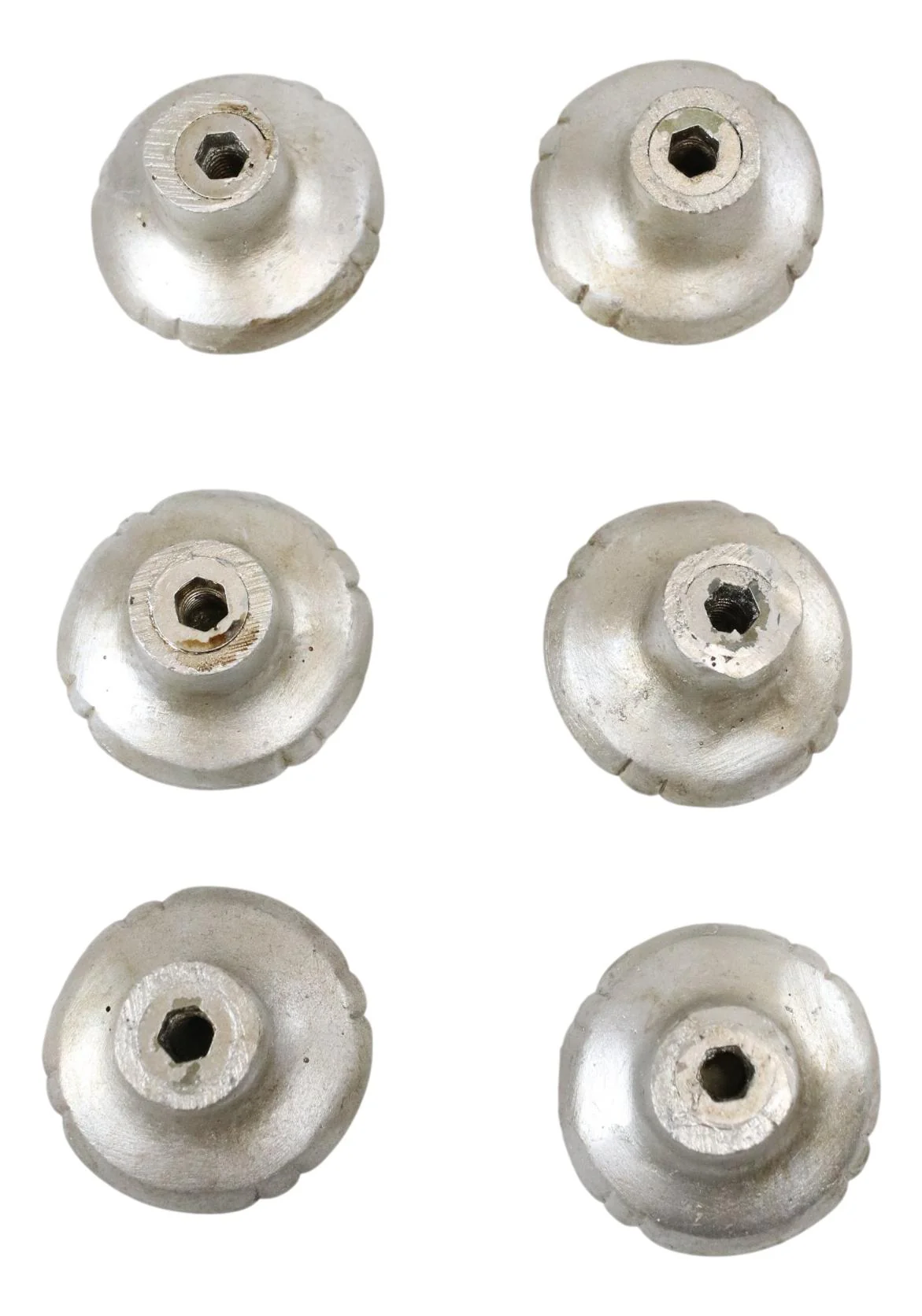 Set Of 18 Western Rustic Turquoise Silver Ropes Cross Cabinet Door Pull Knobs - Image 4