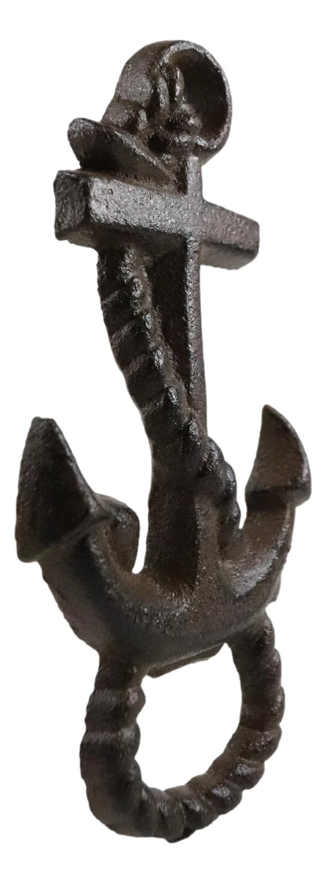 Set Of 2 Rustic Solid Cast Iron Nautical Ship Anchor Hand Beer Bottle Openers - Image 4
