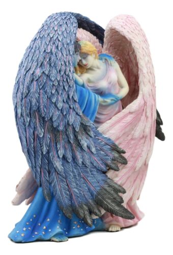 Sheila Wolk Art Day Surrendering Unto Night Celestial Angels Statue 9.5"H - Image 3