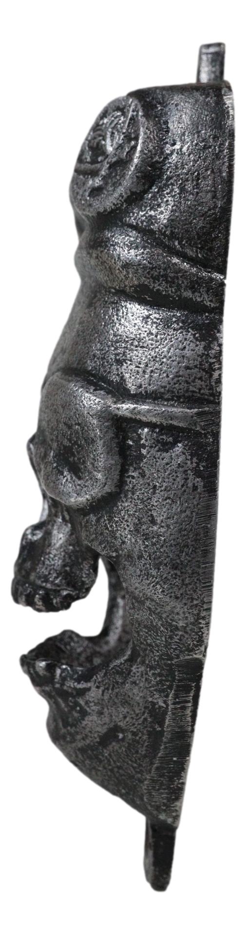 Silver Bone Chilling Pirate Buccaneer Skull Skeleton Wall Beer Bottle Cap Opener - Image 3