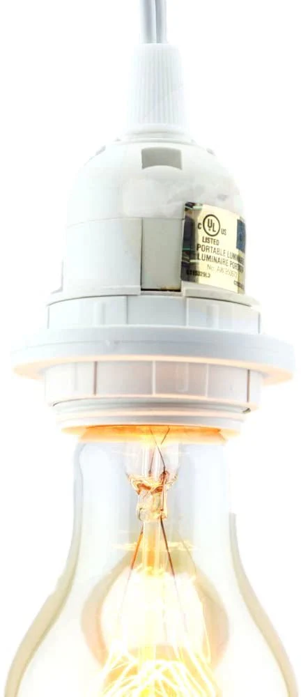 Single Socket E26 Bulb 15ft Hanging Cord Cable For Lantern & Lightings - Image 2