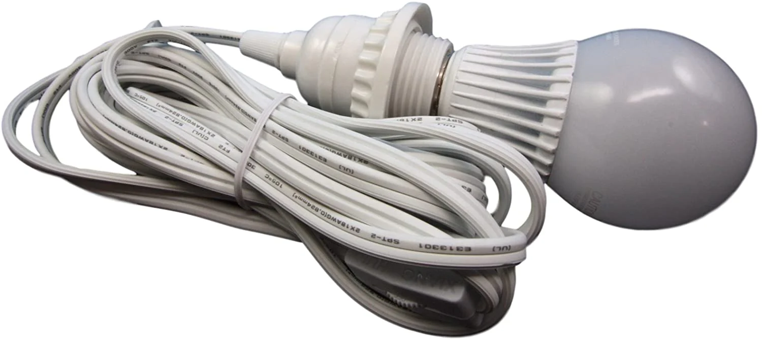 Single Socket E26 Bulb 15ft Hanging Cord Cable For Lantern & Lightings - Image 4