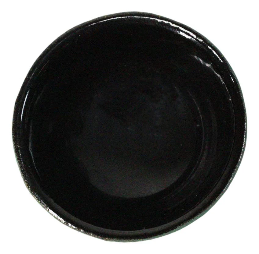 Soft Green Textured Japanese Tetsubin Style Cast Iron Mini Tea Cups Set of 4 - Image 4