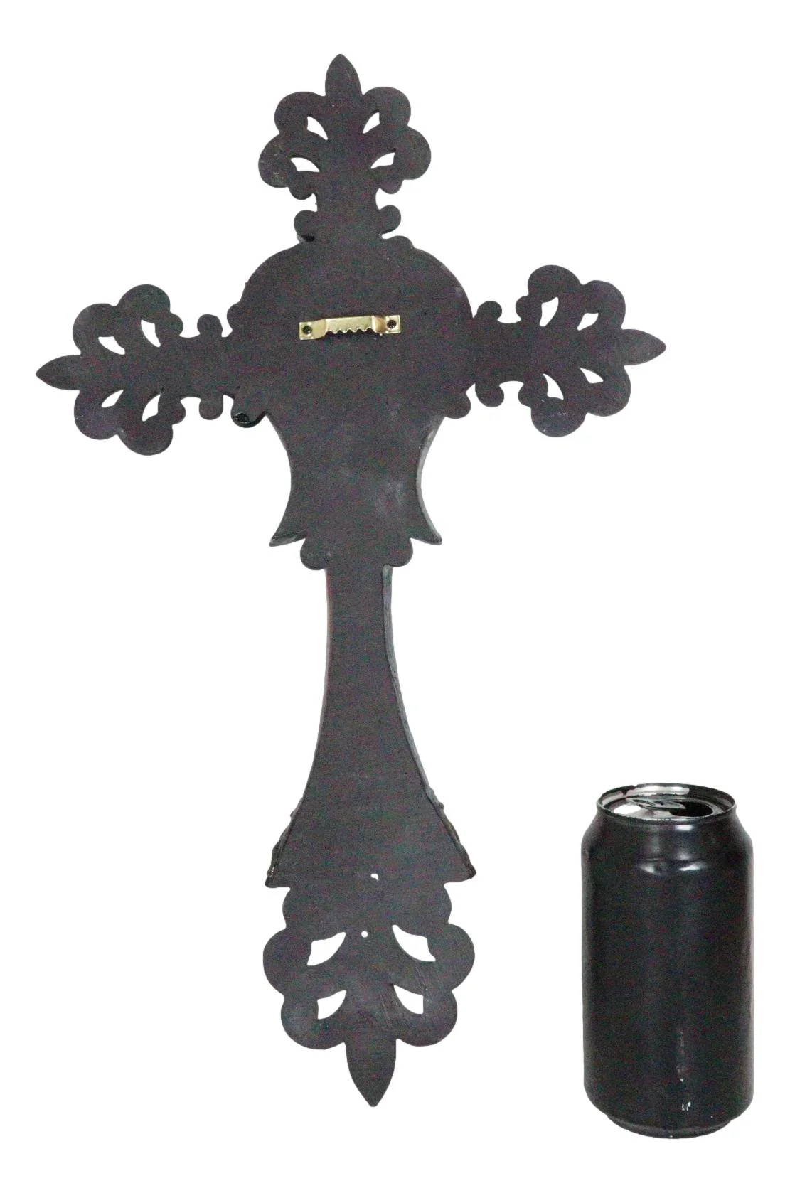 Southwest Rustic Fleur De Lis Texas Western Cowgirl Angel Wall Cross Decor - Image 7