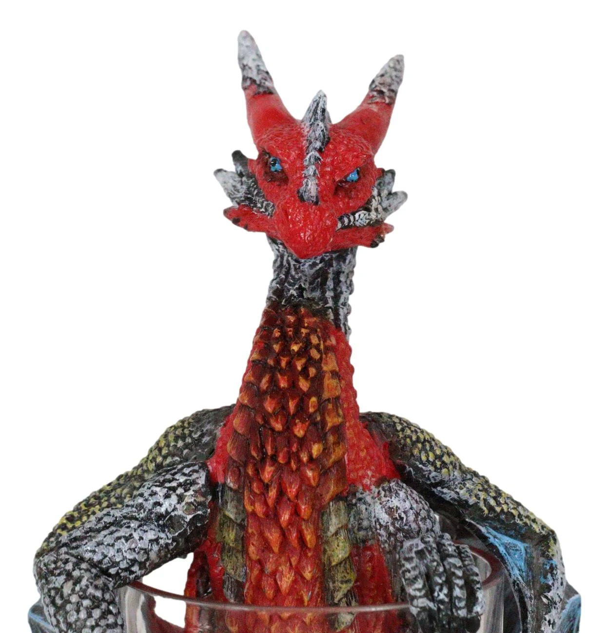 Spirit Cocktail Drink Long Island Ice Tea Dragon In Glass Shooter Figurine - Image 6