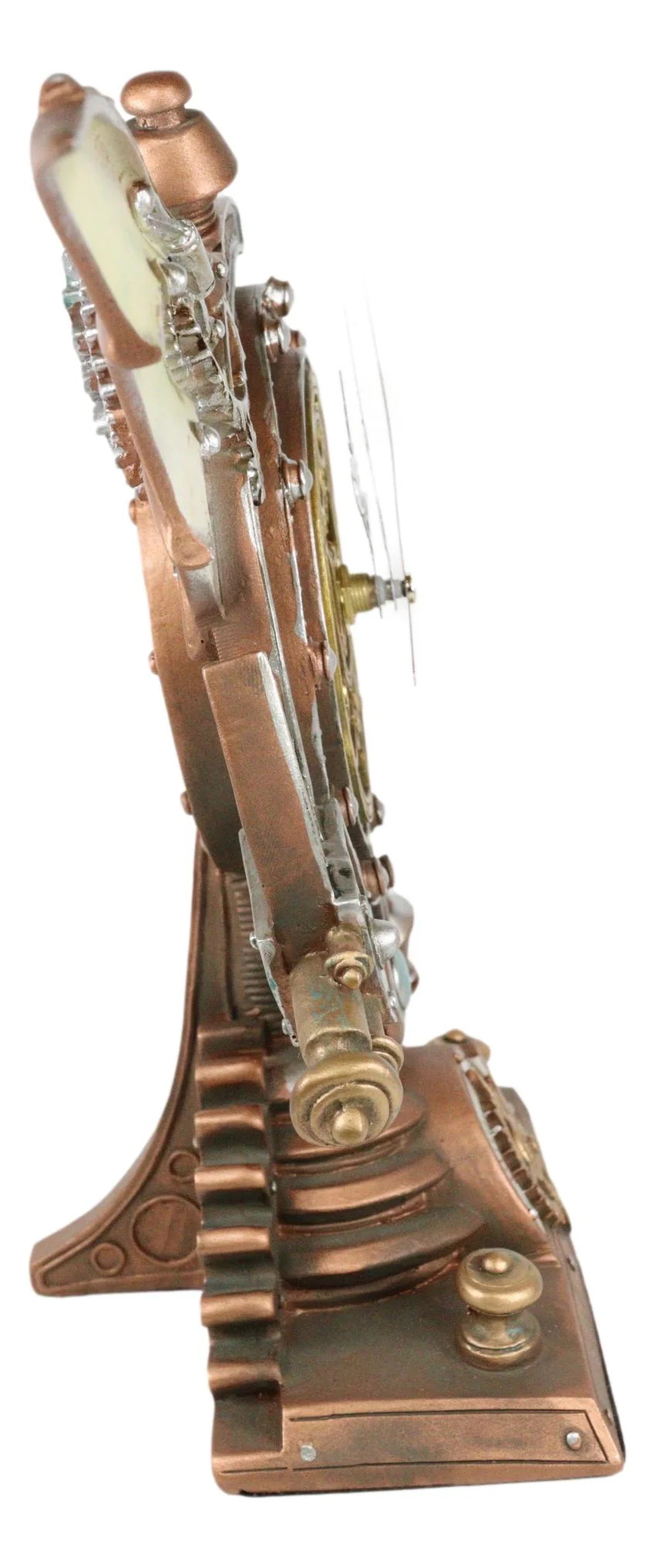 Ebros Steampunk Celestial Intergalactic Stormgrave Chronometer Decorative Table Clock - Image 4