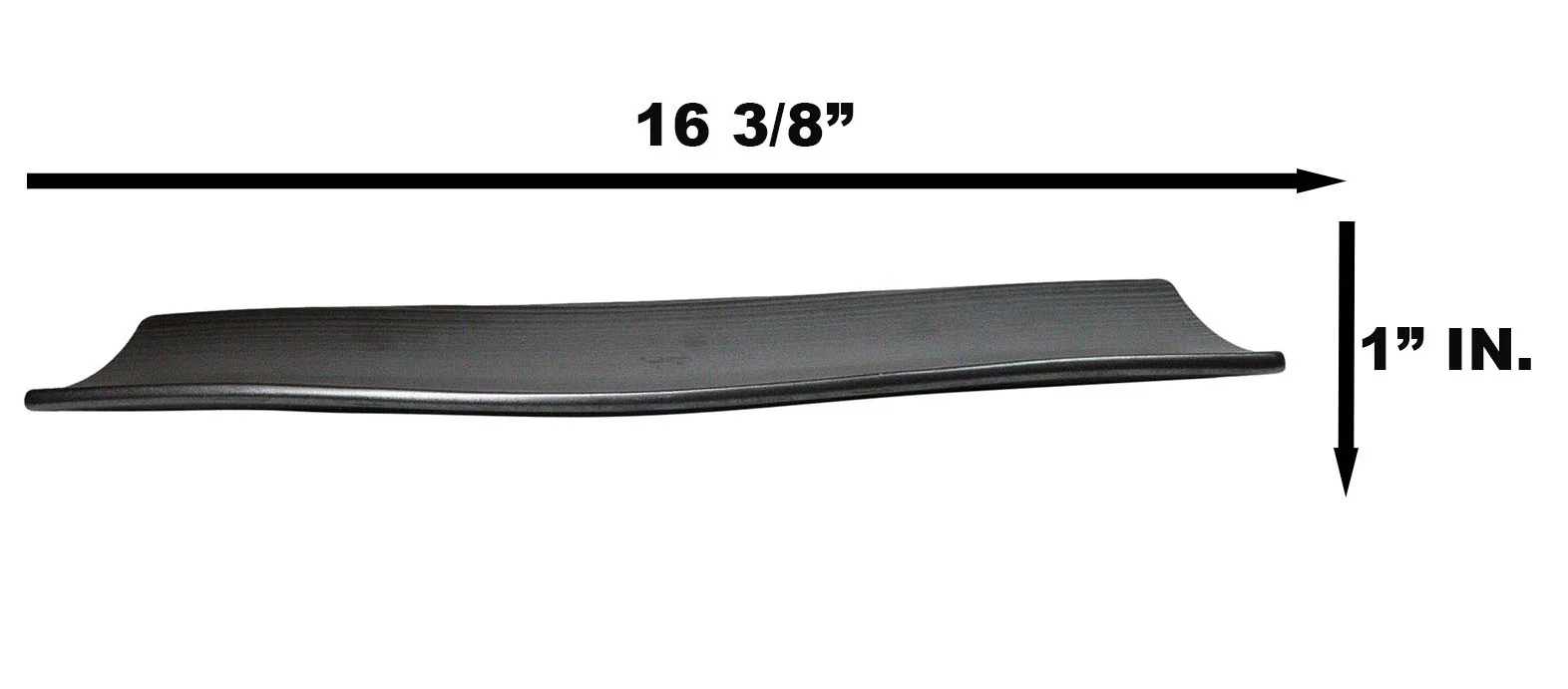 Tetsu Kesho Collection Large 16.5" Elongated Rectangular Wavy Serving Platter - Image 7
