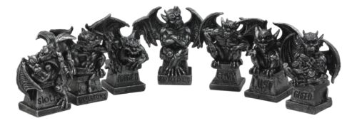 The Allegorical Seven Deadly Sins Gargoyle Figurine Set of 7 Wicked Gargoyles - Image 4