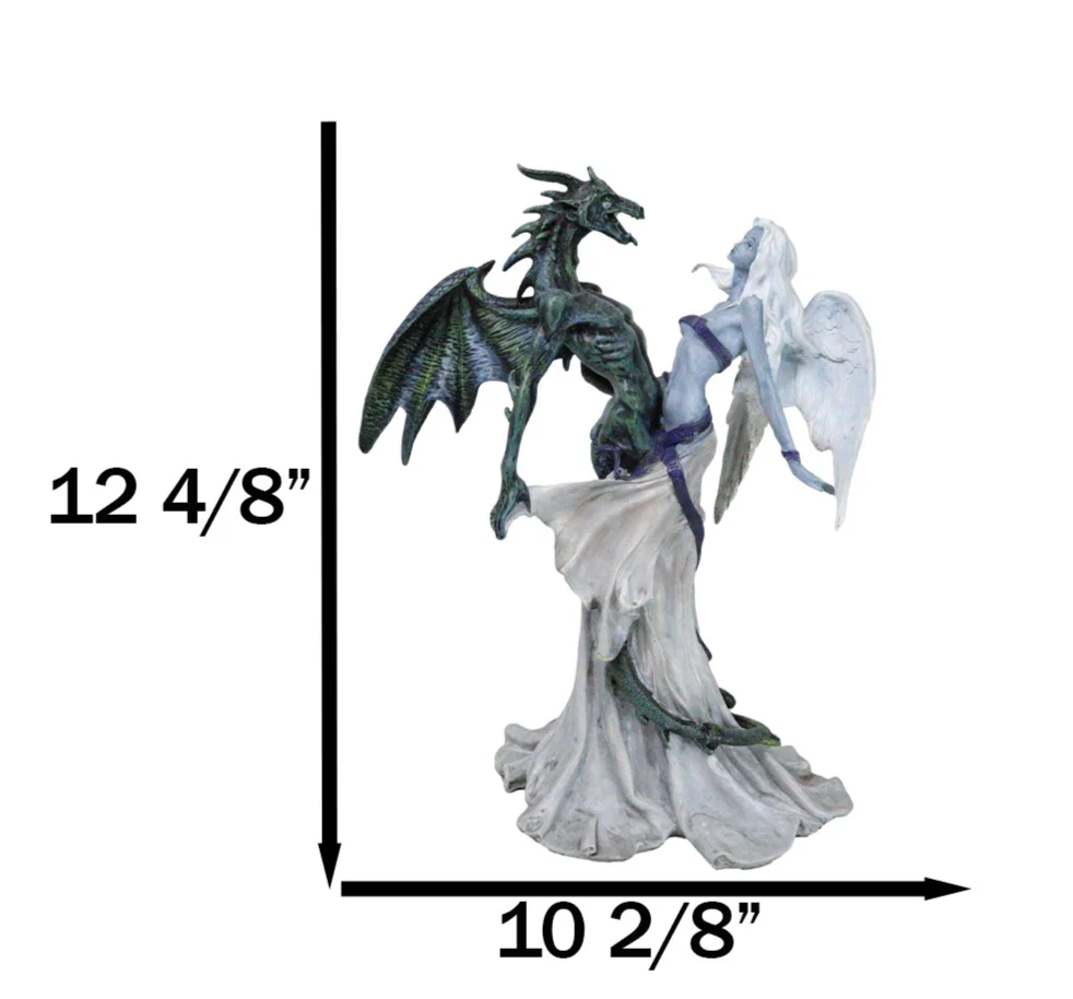 The Dark Chemical Wedding Union of Night Dragon and Morning Angel Figurine - Image 7