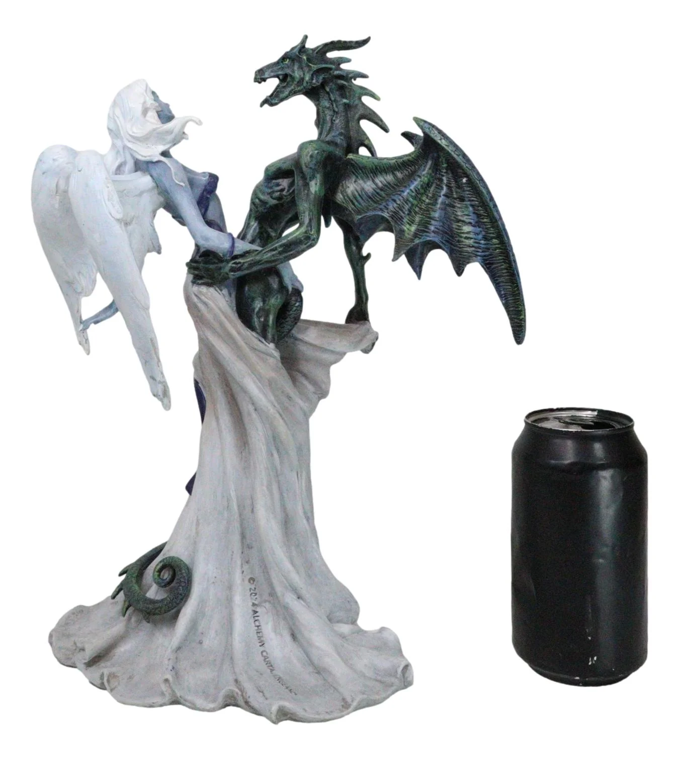 The Dark Chemical Wedding Union of Night Dragon and Morning Angel Figurine - Image 8