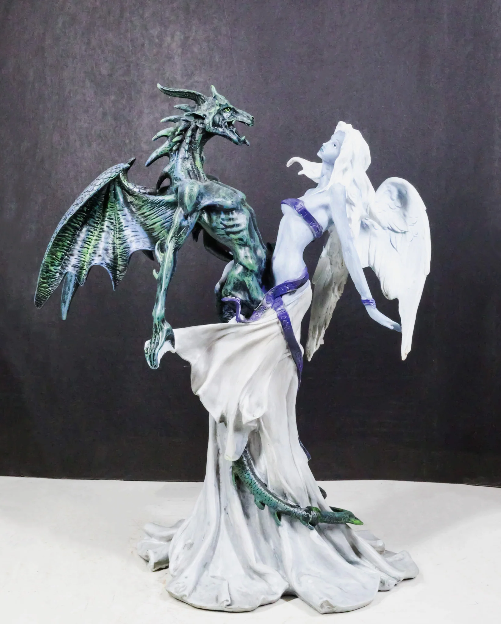 The Dark Chemical Wedding Union of Night Dragon and Morning Angel Figurine - Image 9