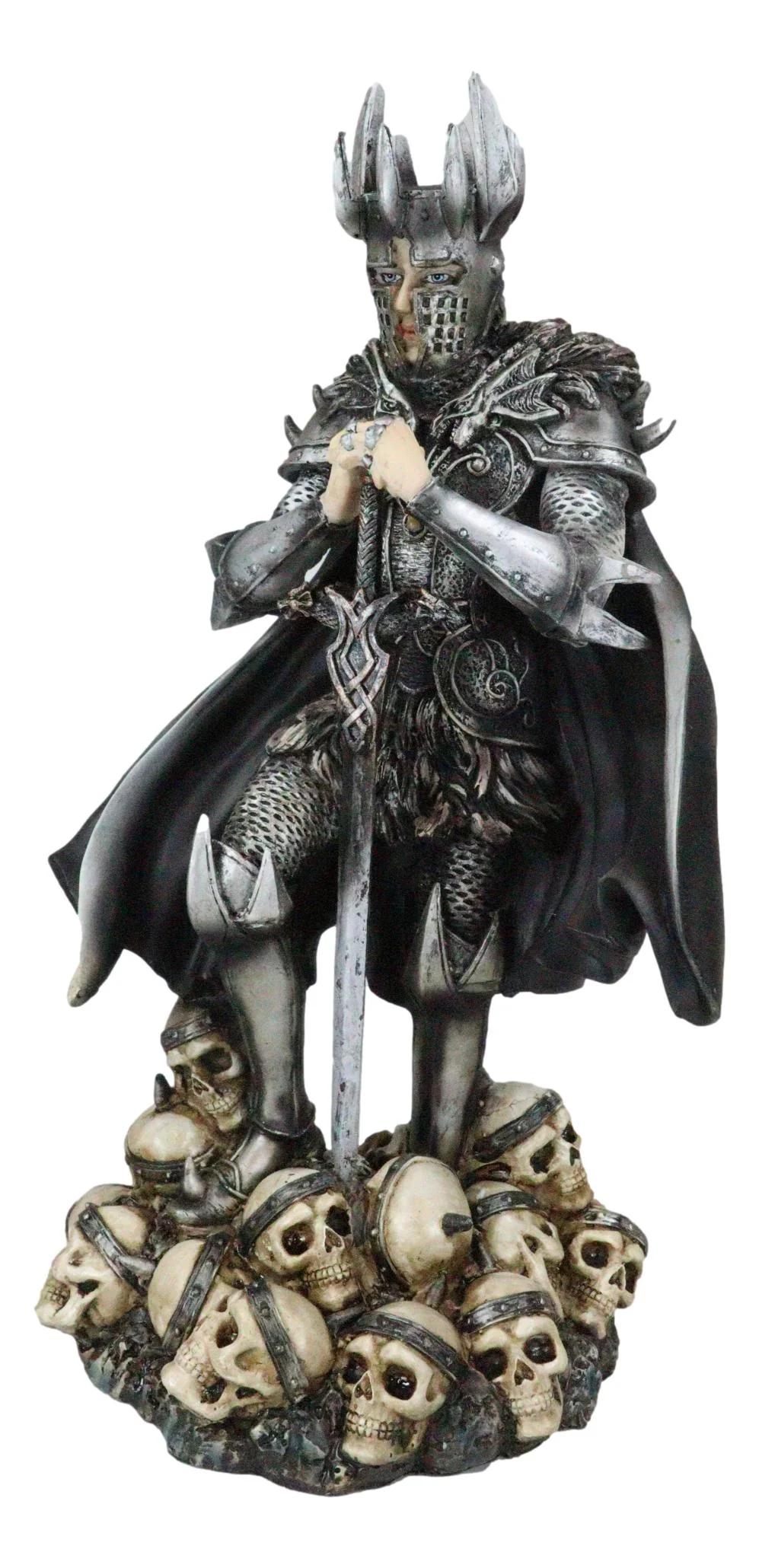 The Shadow Knight Stealth Assassin Figurine Villain Nightmare Skull Bone Hero - Image 4