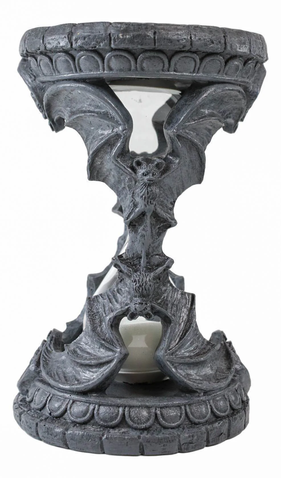 Ebros Time Waits For No Man Grim Reaper Vampire Bats Invertible Sand Timer Figurine - Image 3