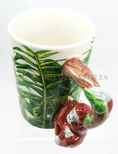 Tropical Rainforest Orangutan Ape 12oz Ceramic Mug Coffee Cup Home & Kitchen - Image 2