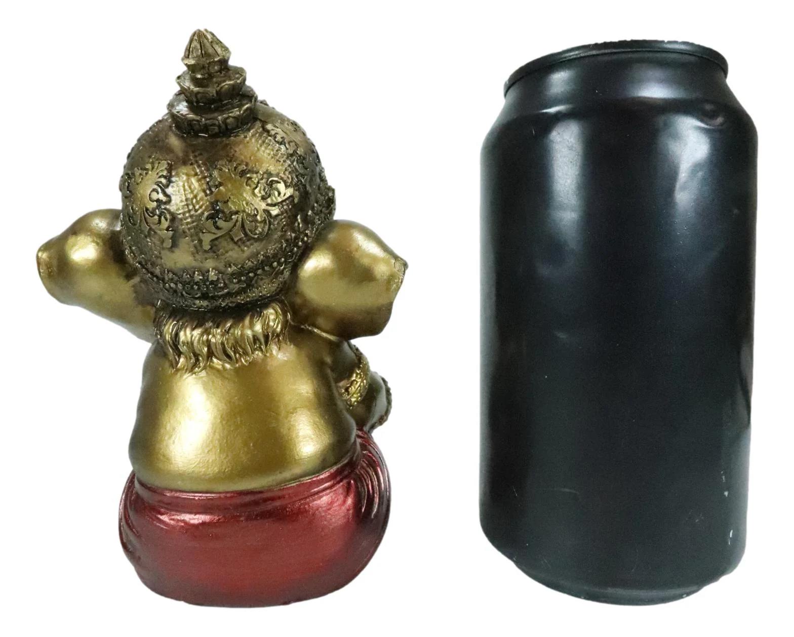 Vastu Hindu Elephant God Baby Ganesha Ganapati With Fire Ember In Hand Figurine - Image 7
