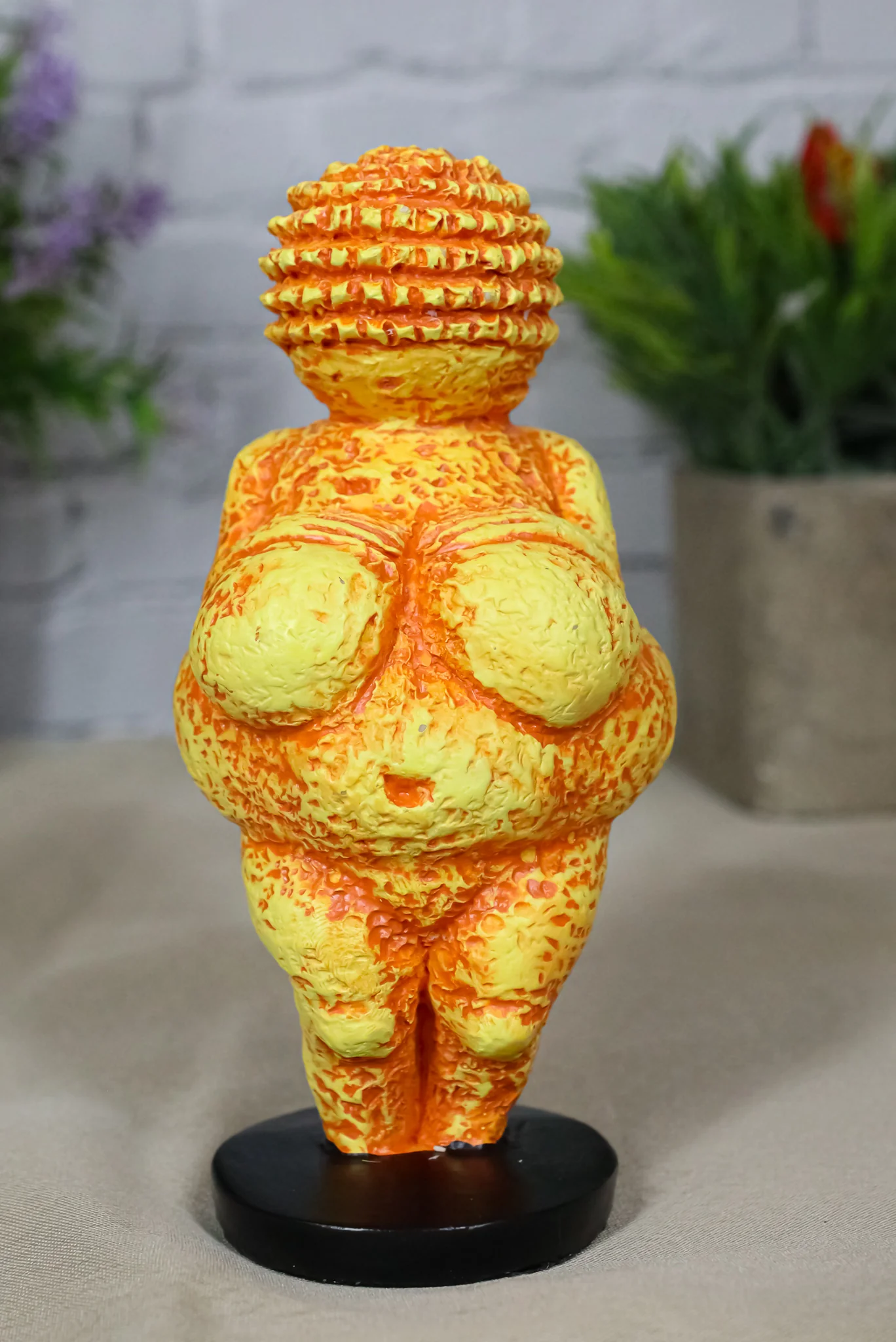 Venus of Willendorf Reproduction Paleolithic Period Art 4.75" Tall Figurine - Image 11