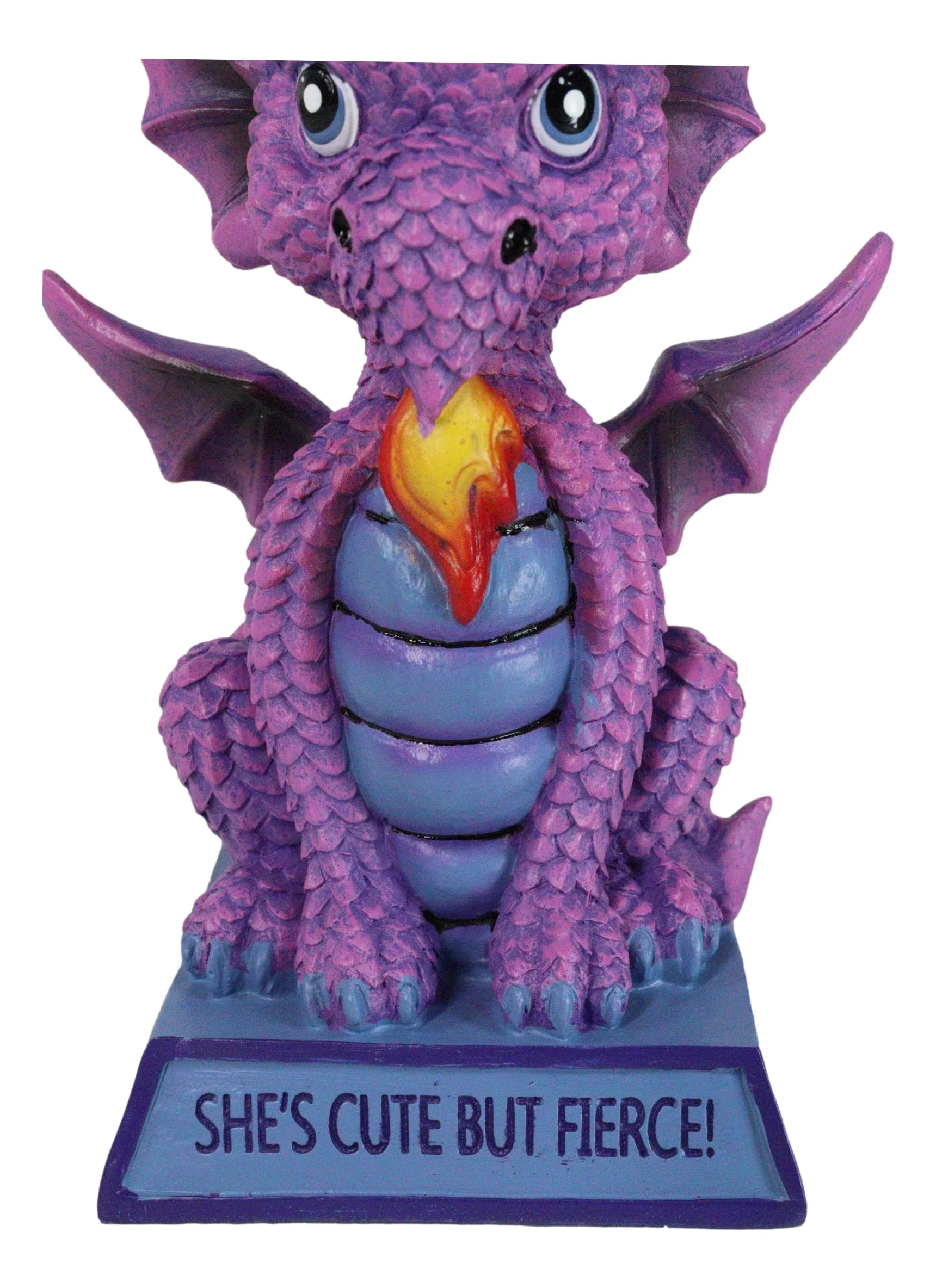 Violet Drake Koan Cartoon Chibi Dragon Fantasy Figurine She's Cute But Fierce - Image 5