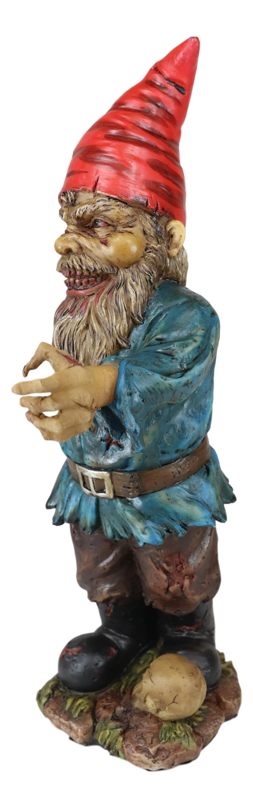 Walking Dead Standing And Crawling Zombie Gnomes With Severed Limbs Statue Set - Image 2