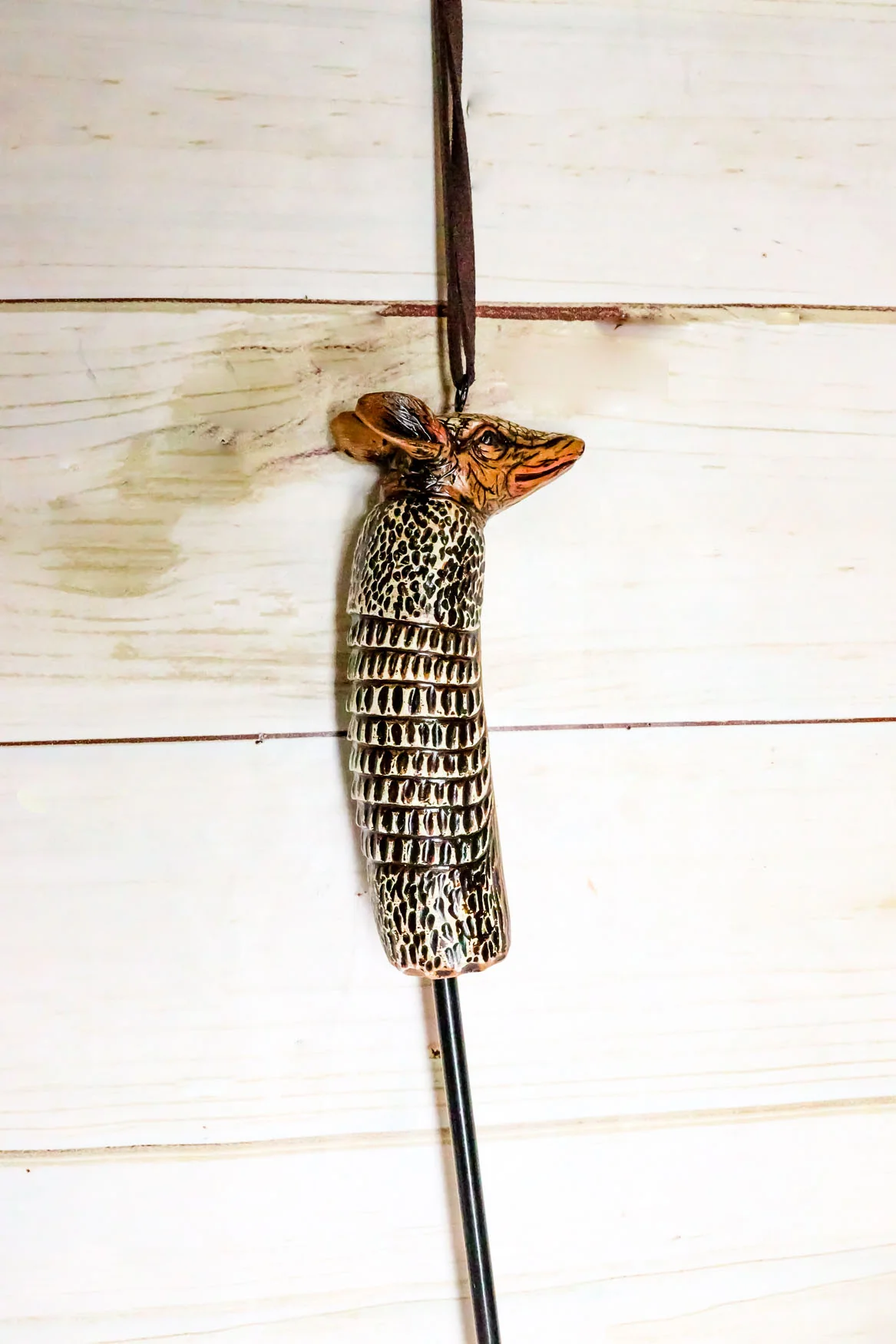 Western Armadillo Claws Long Reach Hand Back Scratcher Wall Hanging Figurine - Image 3