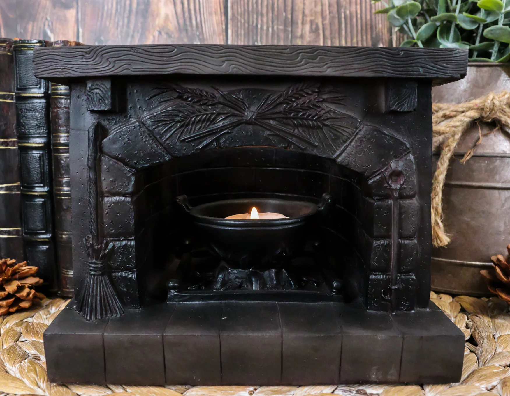 Wicca Magic Divinity Ancestral Hearth Altar Piece Votive Tea Light Candle Holder - Image 8