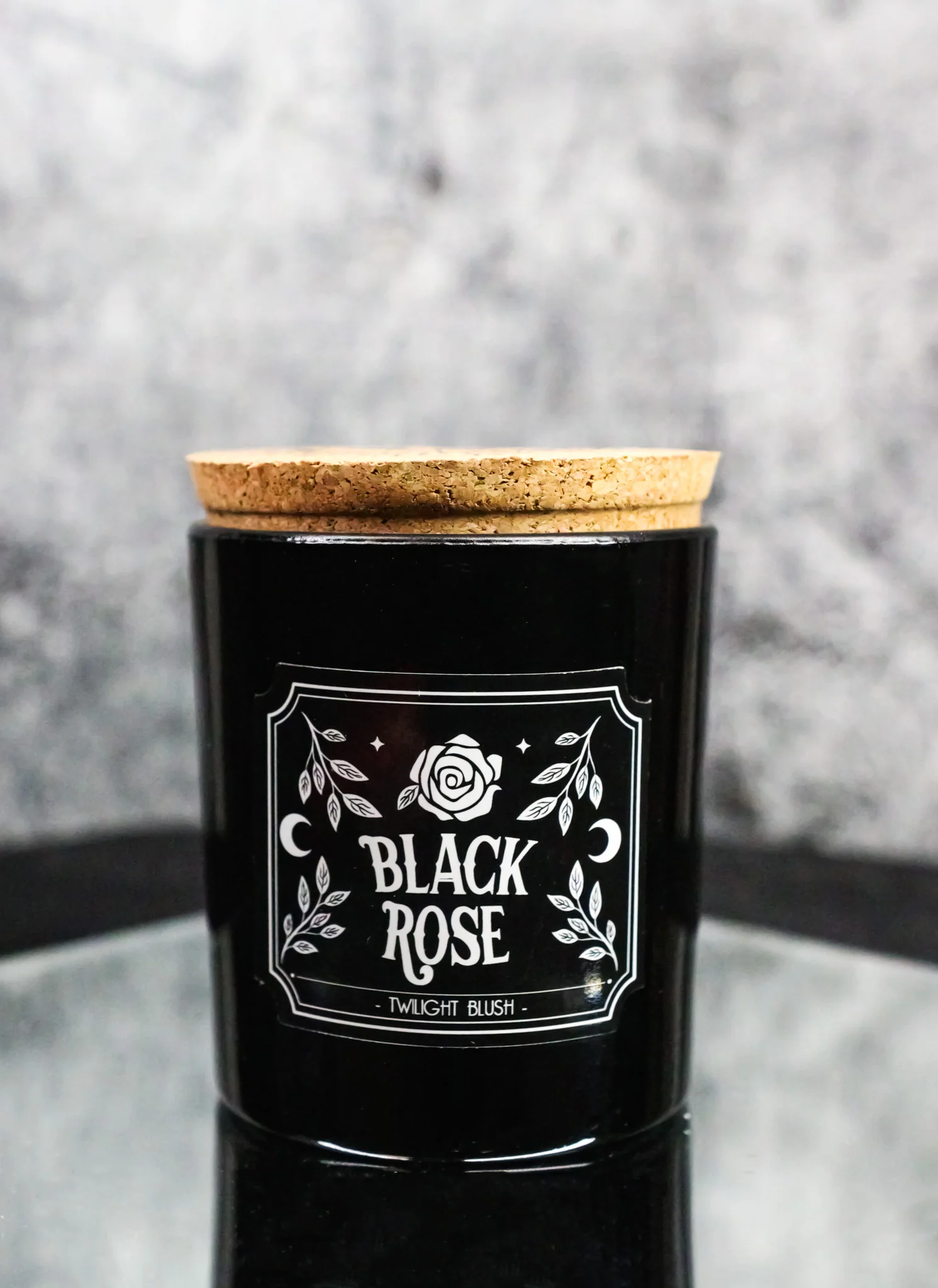 Wicca Midnight Ritual Black Rose Twilight Blush Pillar Candle Home Fragrance - Image 10