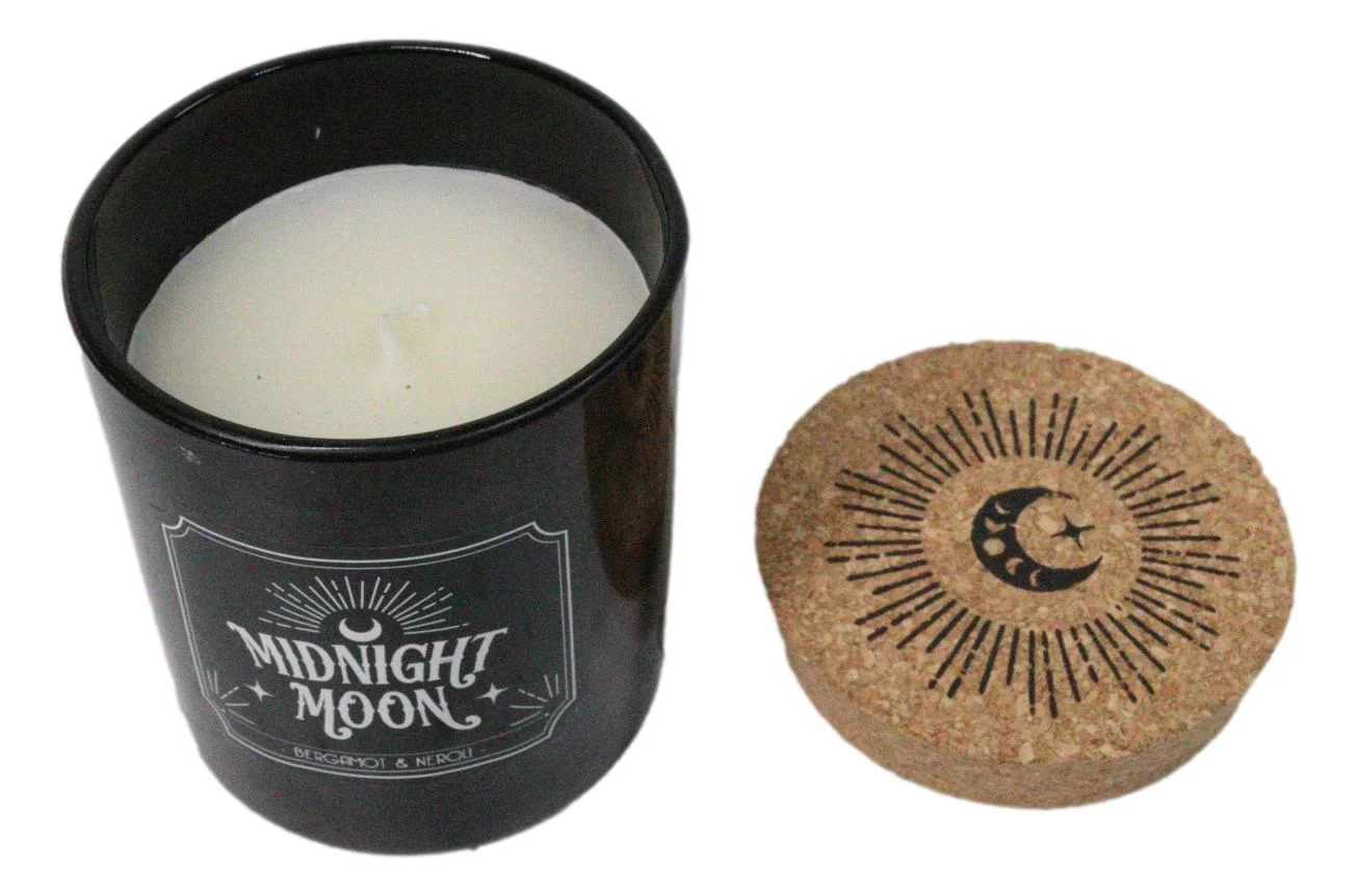 Wicca Mystic Midnight Ritual Snake Venom Dark Opium Pillar Candle Home Fragrance - Image 5