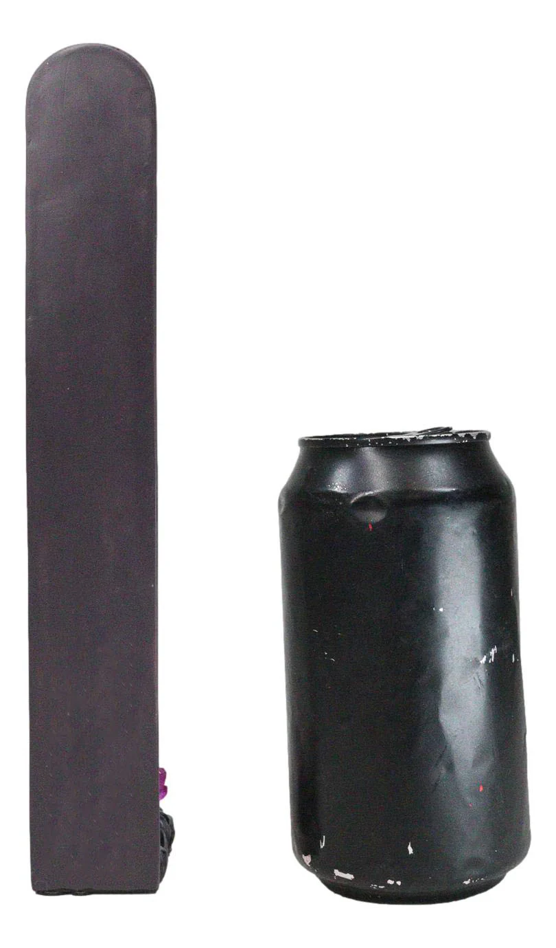 Wicca Mystic Moon Phase With Purple Crystal Incense Holder Tower Figurine - Image 7