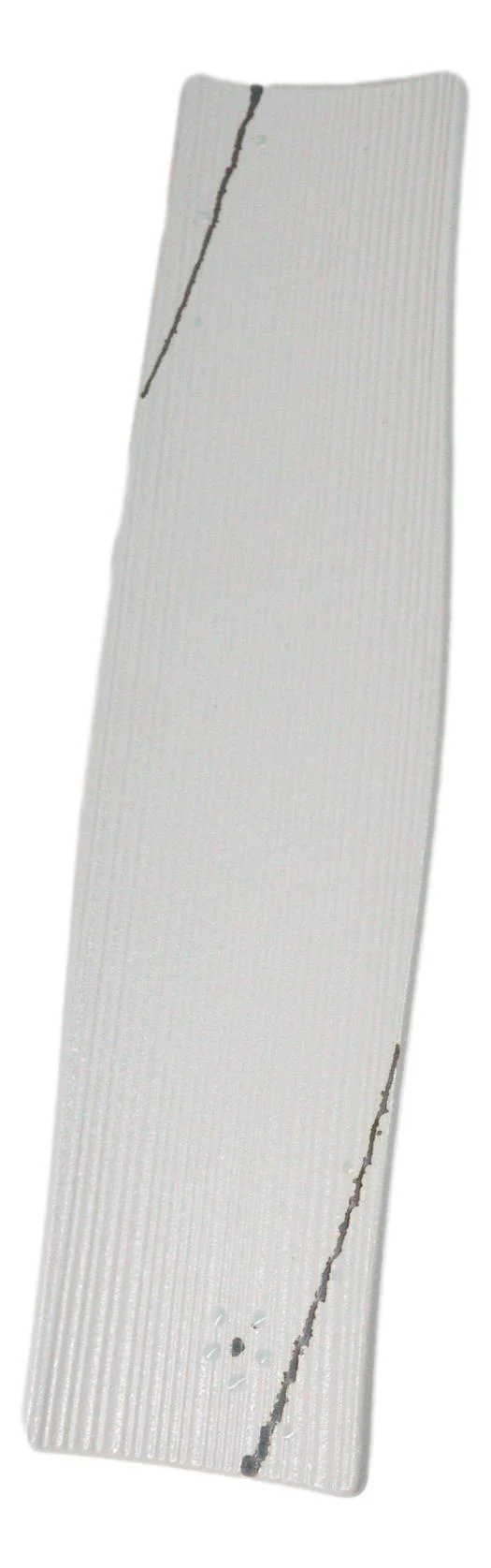 Yukino Hana Collection Large 16.5" Elongated Rectangular Wavy Serving Platter - Image 2